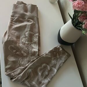 Patterned Floral Leggings